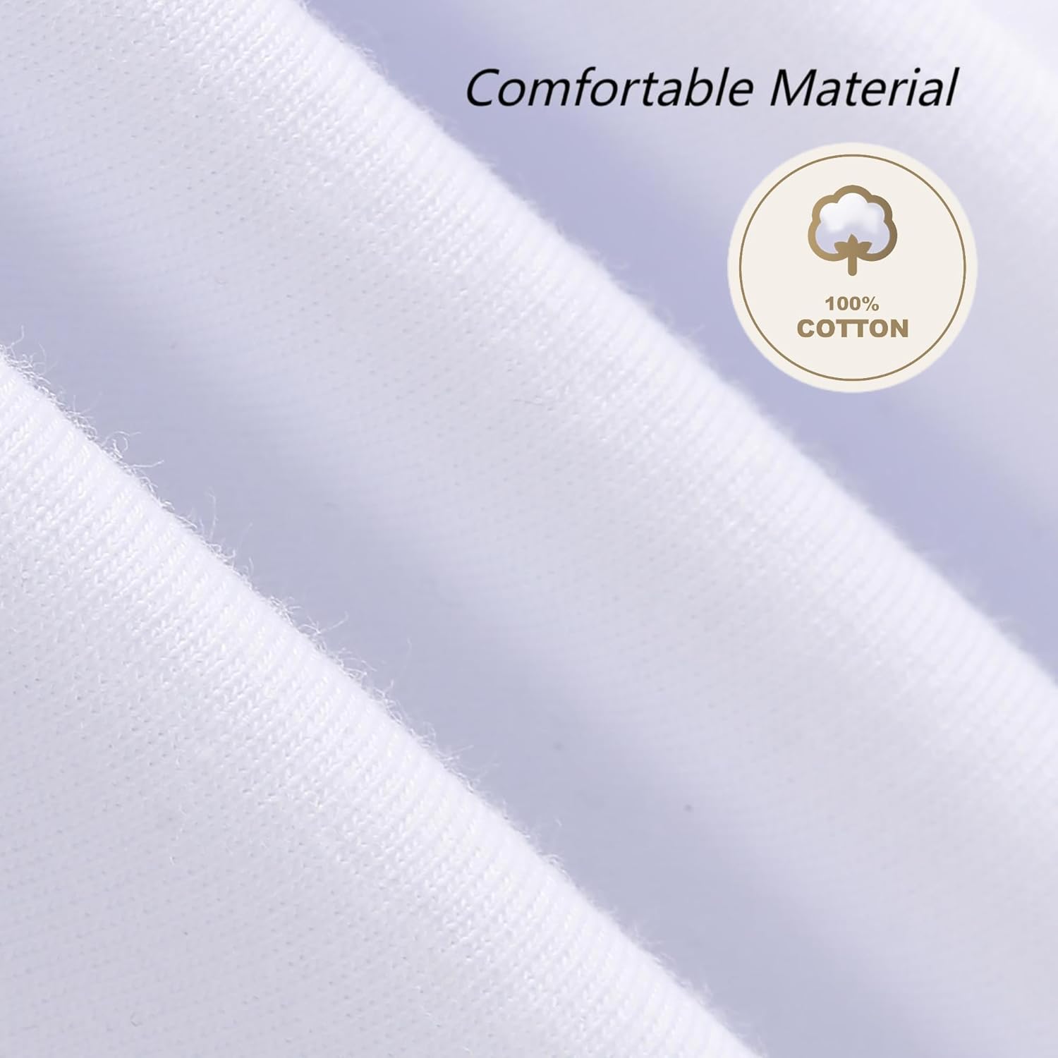 Boys/Kids/Toddlers Crew Neck Cotton T-Shirts Short Sleeve Summer Basic Tops（Age 2-12Y） - Image 6