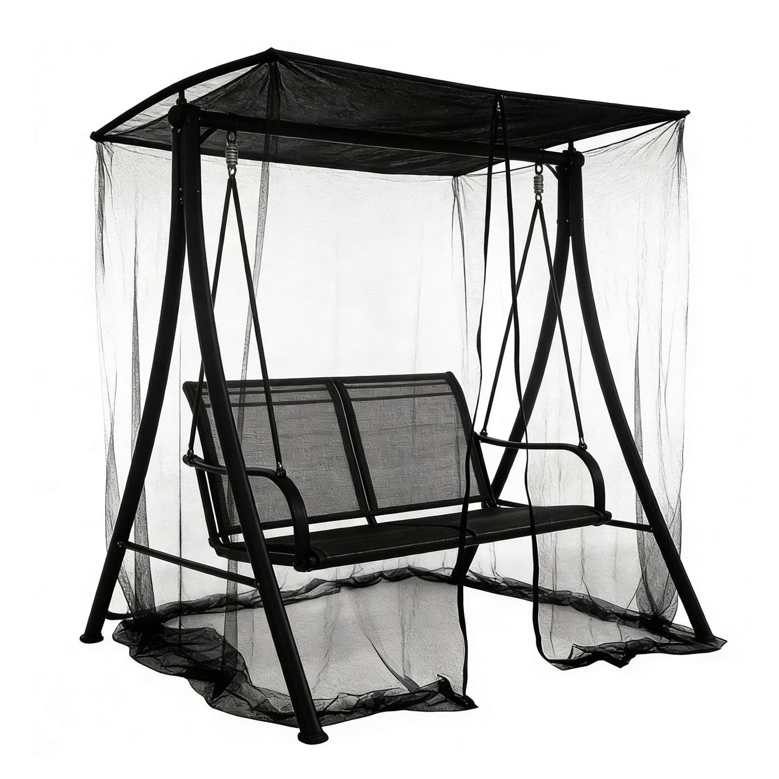Zanzariera da Patio Tenda Portatile Traspirante Impermeabile con Cerniera | Tenda Zanzariera per Altalena Rete protettiva per balcone, , terrazzo, cortile
