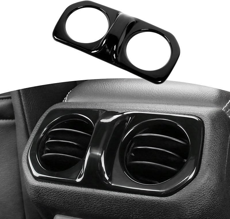 Moldura de acabamento da saída de ar traseira RT-TCZ para Jeep Wrangler JLU e Gladiator JT – 4 portas