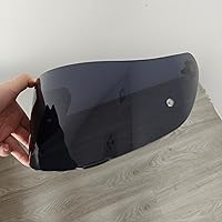 Vista 4 de KMAN Protector de visera de casco de motocicleta para K1 K1S K3SV K5 K5S protector solar capacetes lente Cascos accesorios (humo profundo)