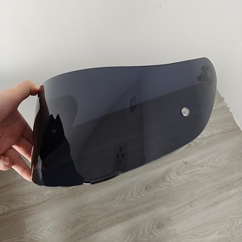 Miniatura 9 de KMAN Protector de visera de casco de motocicleta para AGV K3SVK5 K1 K5S protector solar Capacetes lente Cascos Accesorios (Revo azul transparente)