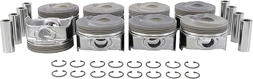 DNJ P4308.20 Juego de pistones de gran tamañopara Chevrolet 14-17, GMC, Silverado 1500, Suburban, Tahoe, Sierra 1500, Yukon, Yukon XL