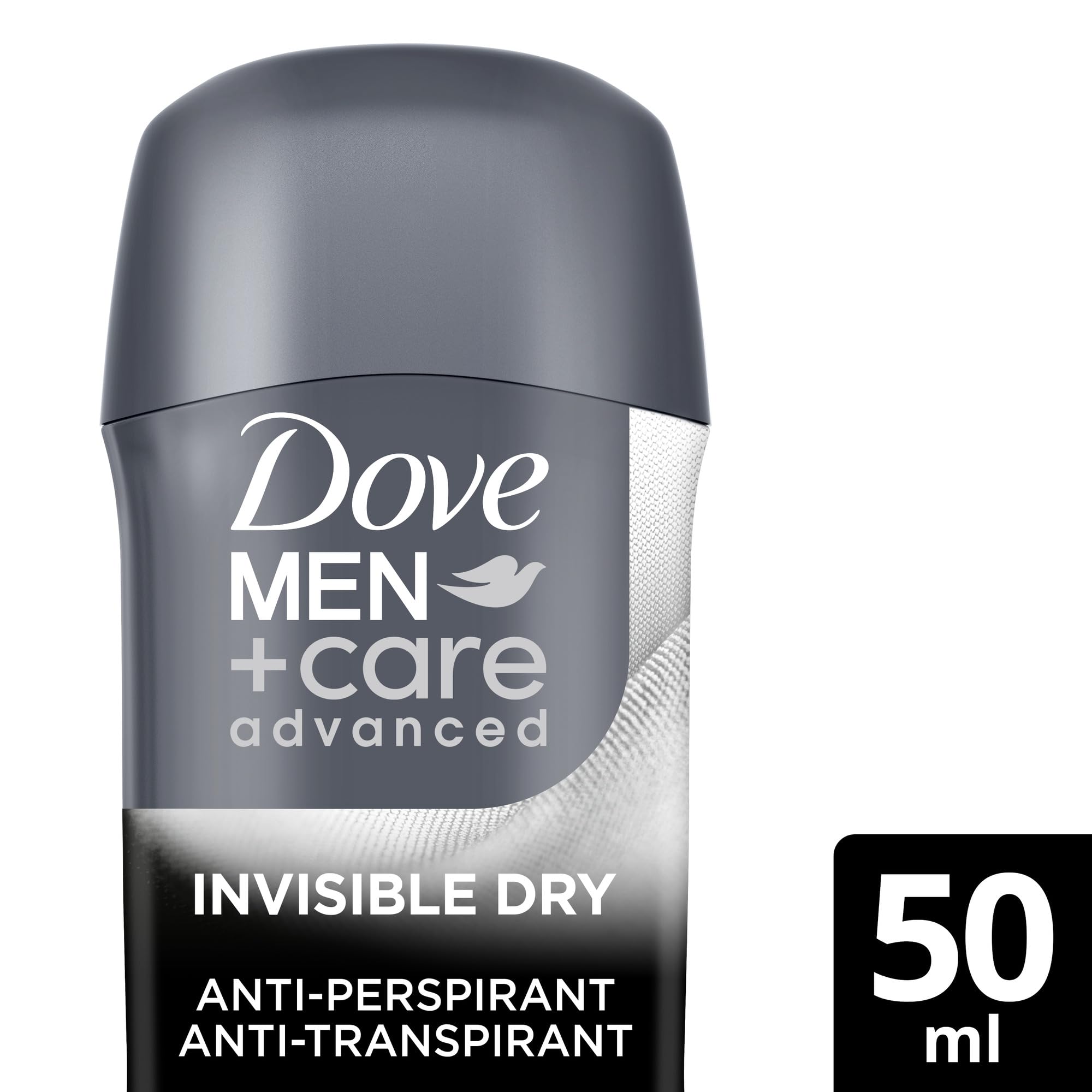 Dove Men+Care Advanced Anti Transpirant Deo Stick Invisible Dry Deodorant mit 72 Stunden Schutz gegen Körpergeruch und Achselnässe 50 ml