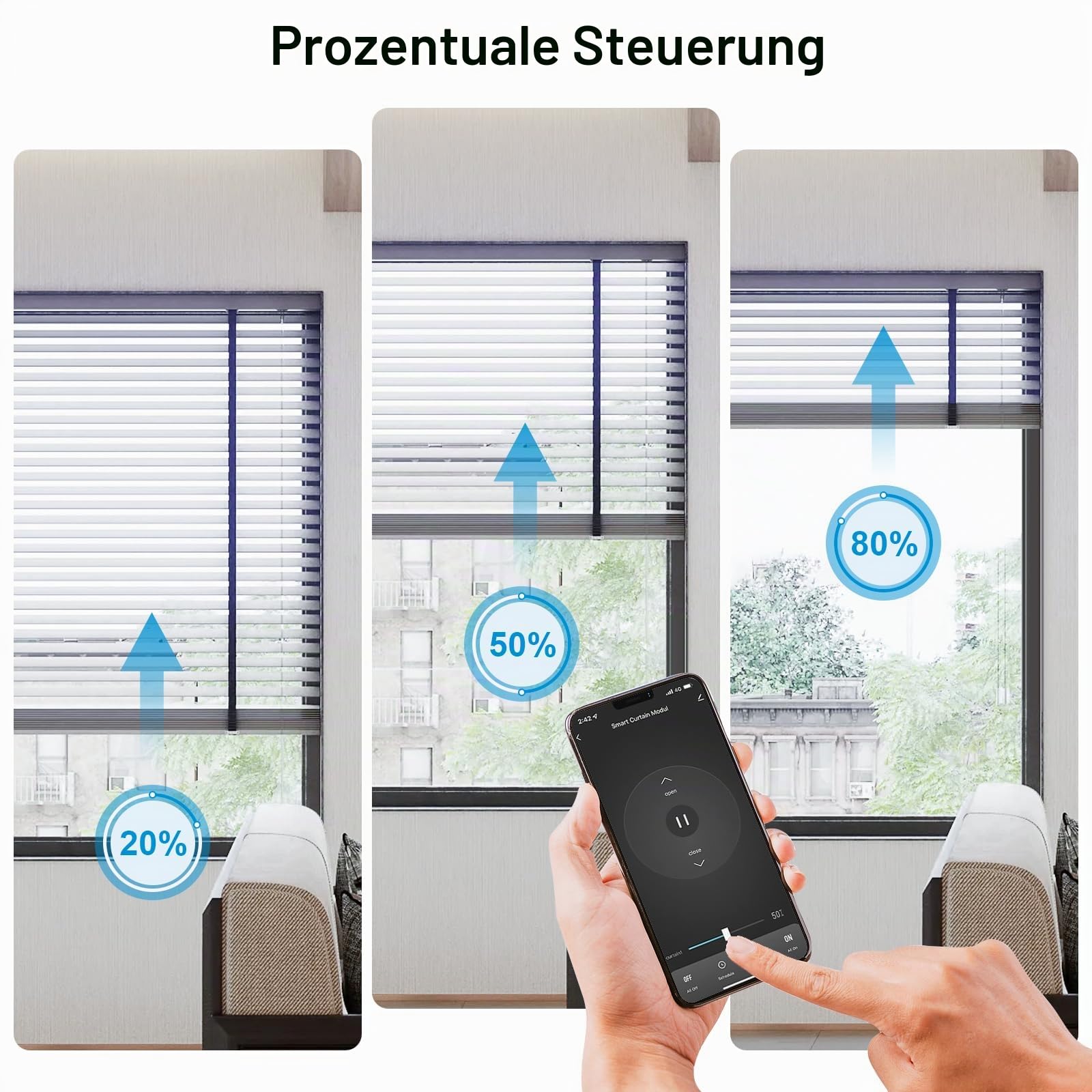 Wlan Rolladenschalter Modul 2.4GHz Smart Rolladensteuerung APP Steuerung