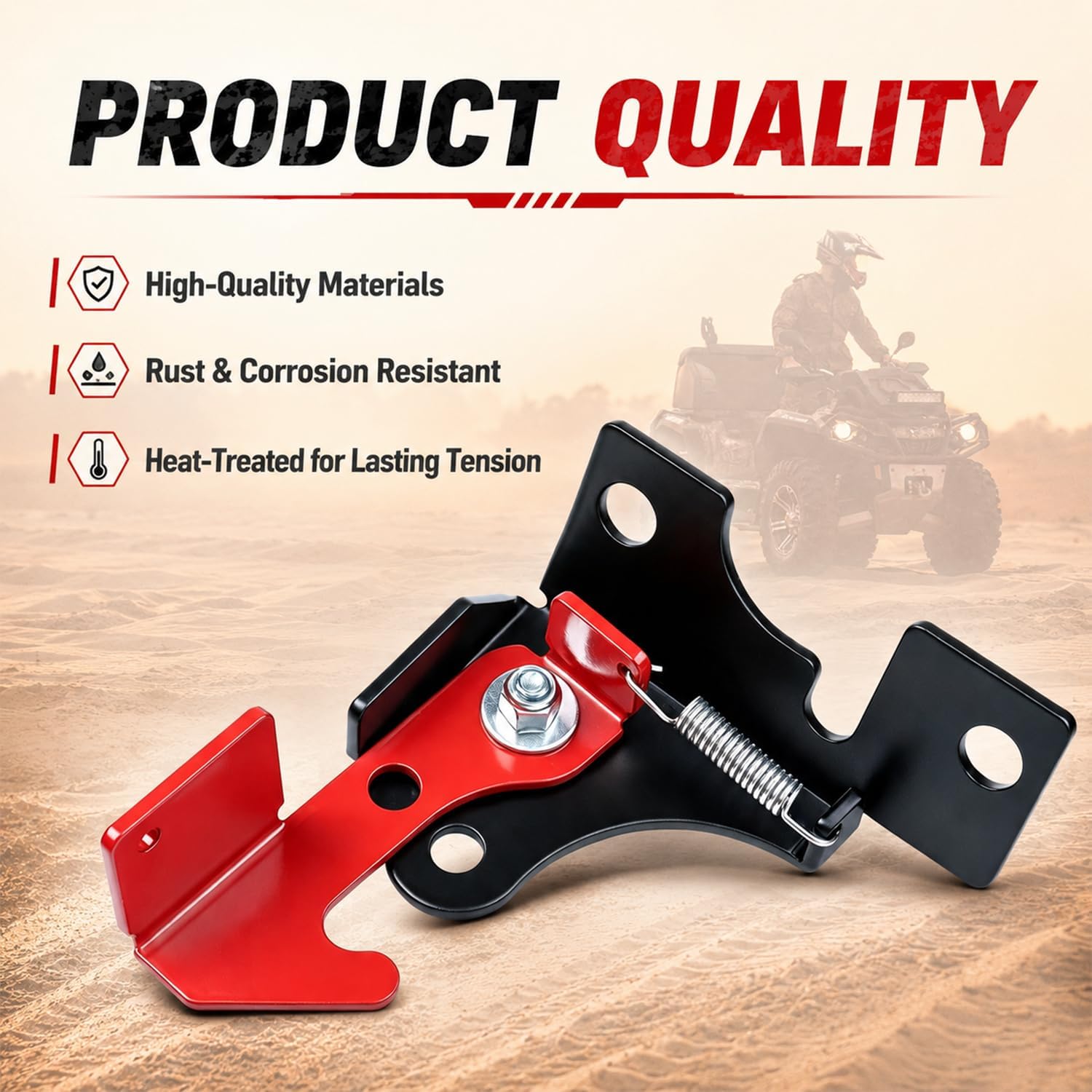 Parking Brake - Spring Parking Brake Accessories Kit Fits for Polaris