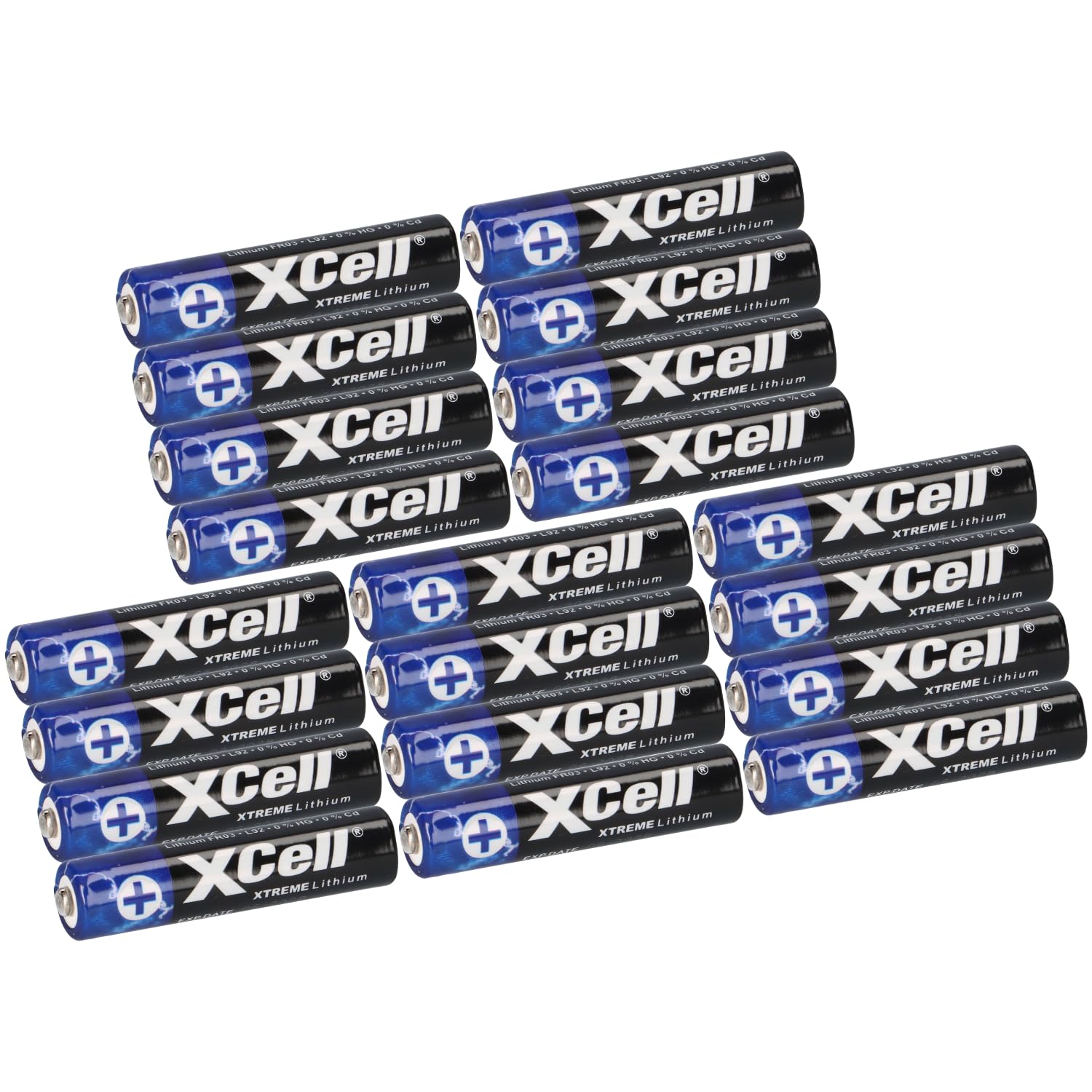 Xtreme Lot de 4 piles au lithium AAA Micro FR03 L92