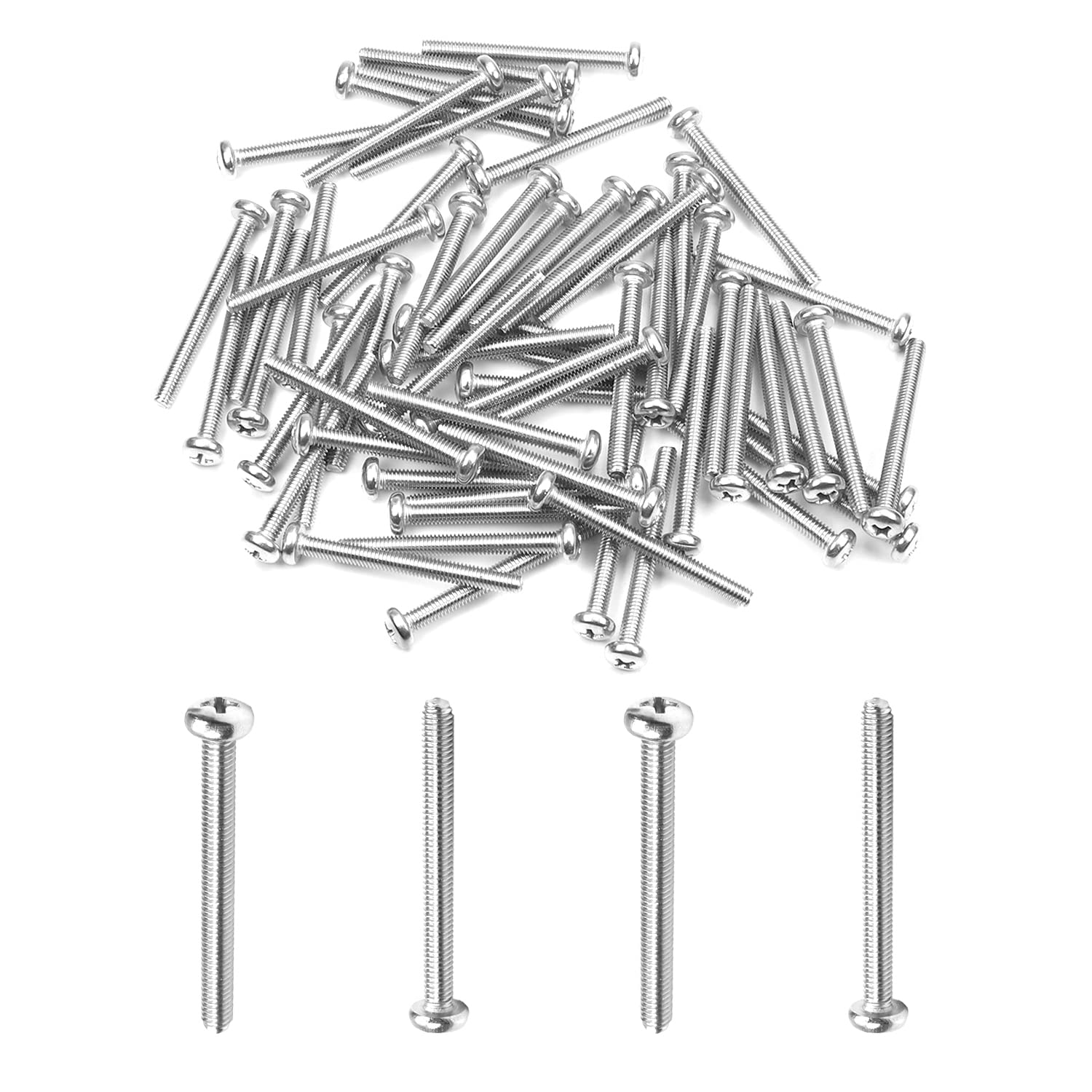 M4 Machine Screws Kit - 390pcs with Nuts & Washers -17