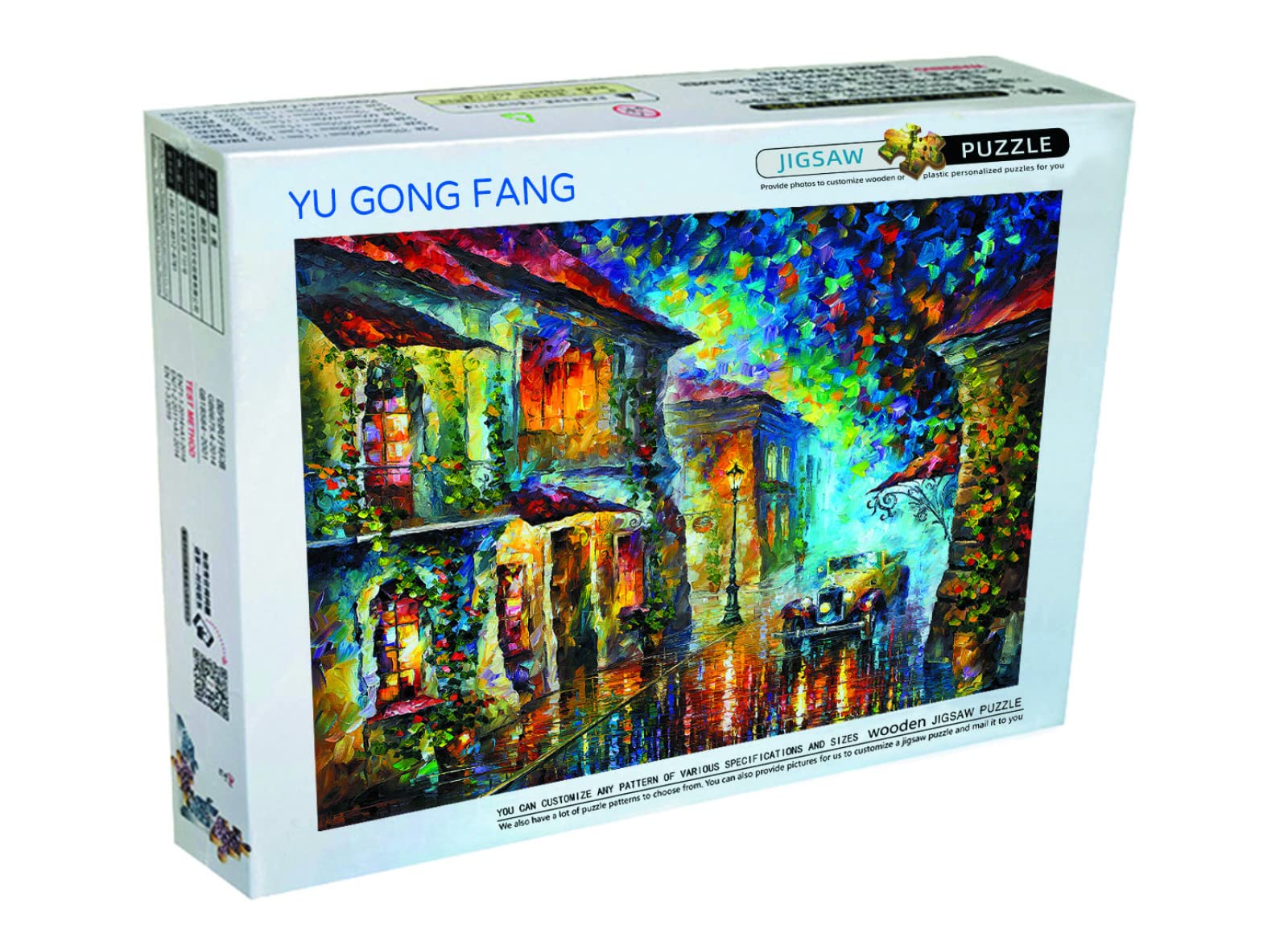 In legno per adulti 5000 pezzi Puzzle Pittura a olio Regalo per auto Tempo libero Intrattenimento Decorazione per feste