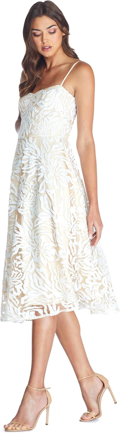 Dress The Population Womens Layla Sweetheart Fit and Flare Midi Dress - Image 2