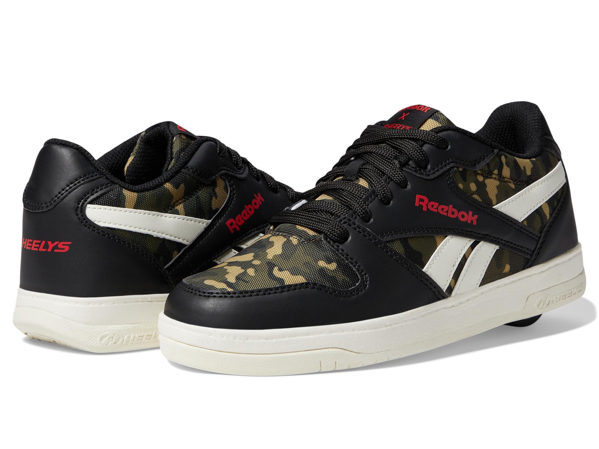 Heelysmens Reebok Bb4500 Low Little Big Kid Adult Wheeled Heel