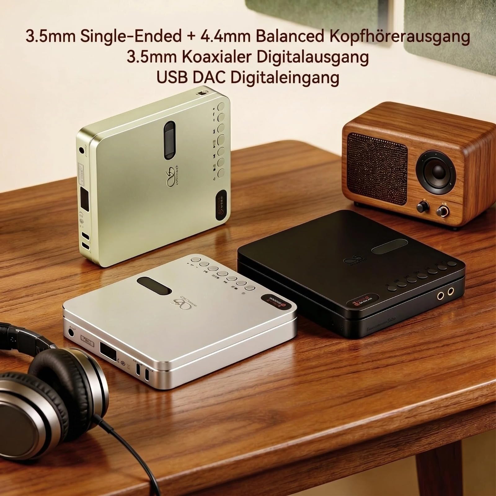 Shanling EC Play lettore CD portatile DAC CS43198 Bluetooth 6.0 3450 mAh 12 ore uscita cuffie 3,5 mm