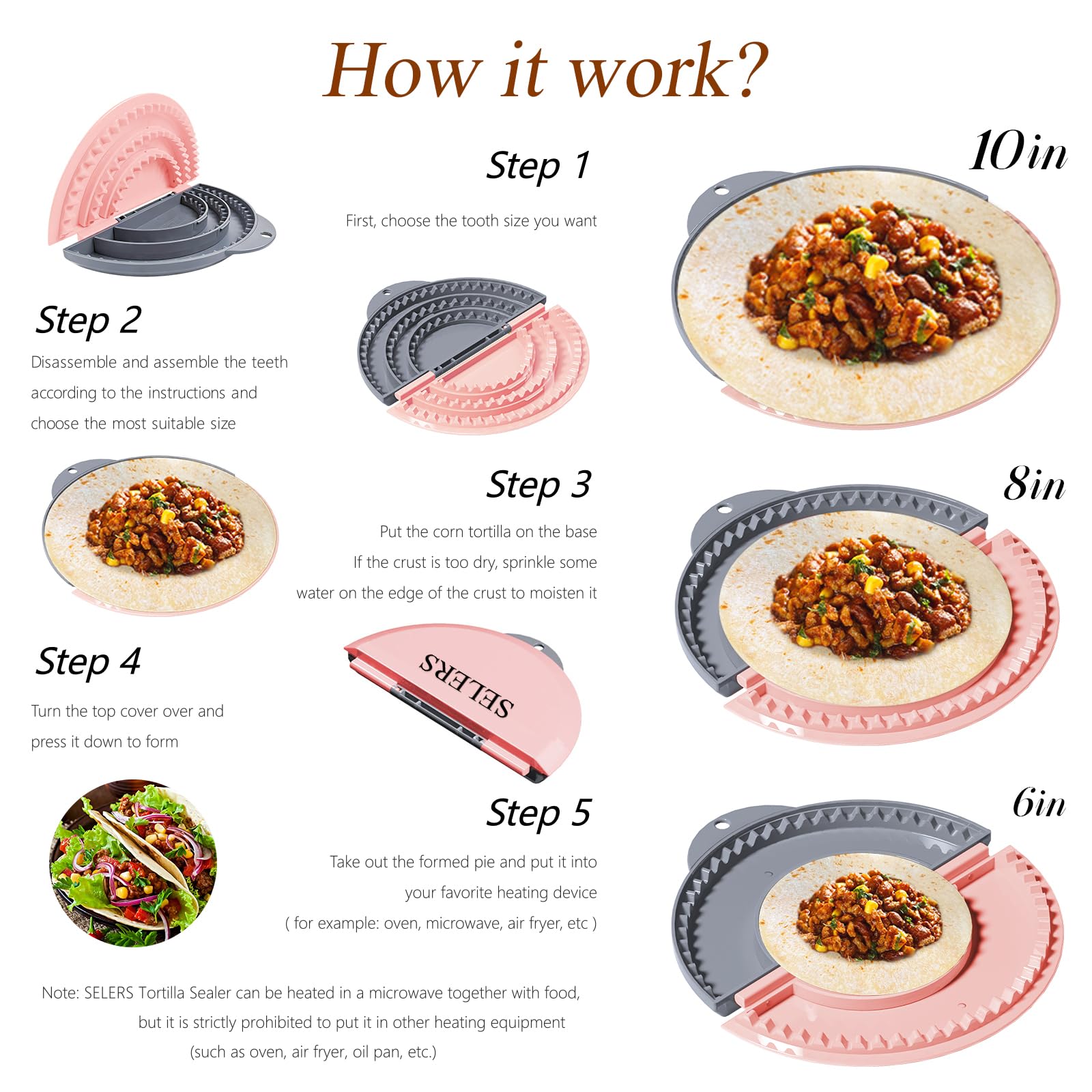 Tortilla Sealer - Perfect Tacos & More! -4