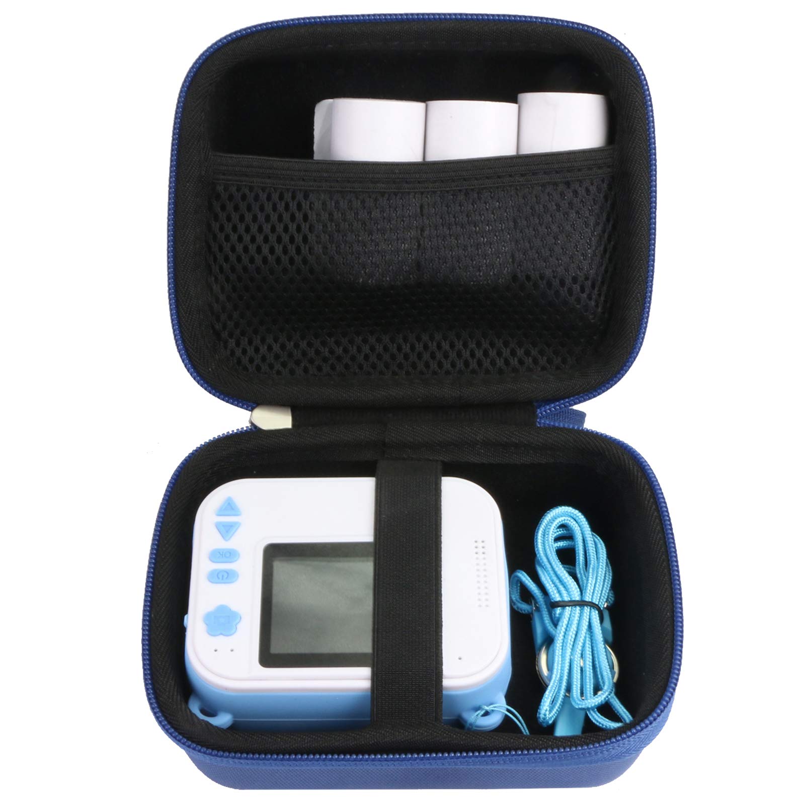 Khanka Étui De Voyage Rigide Pour Appareil Photo Enfant Numérique - Housse Protection Rose (Case Only)