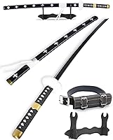Vista 63 de Cold Blade Toy Sword - 41 inches Toy Katana Replica with Holster Belt and Display Stand - Sword with Authentic Design Shusui
