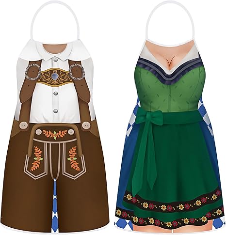 Oktoberfest schort, grappige keukenschorten voor kookfeest