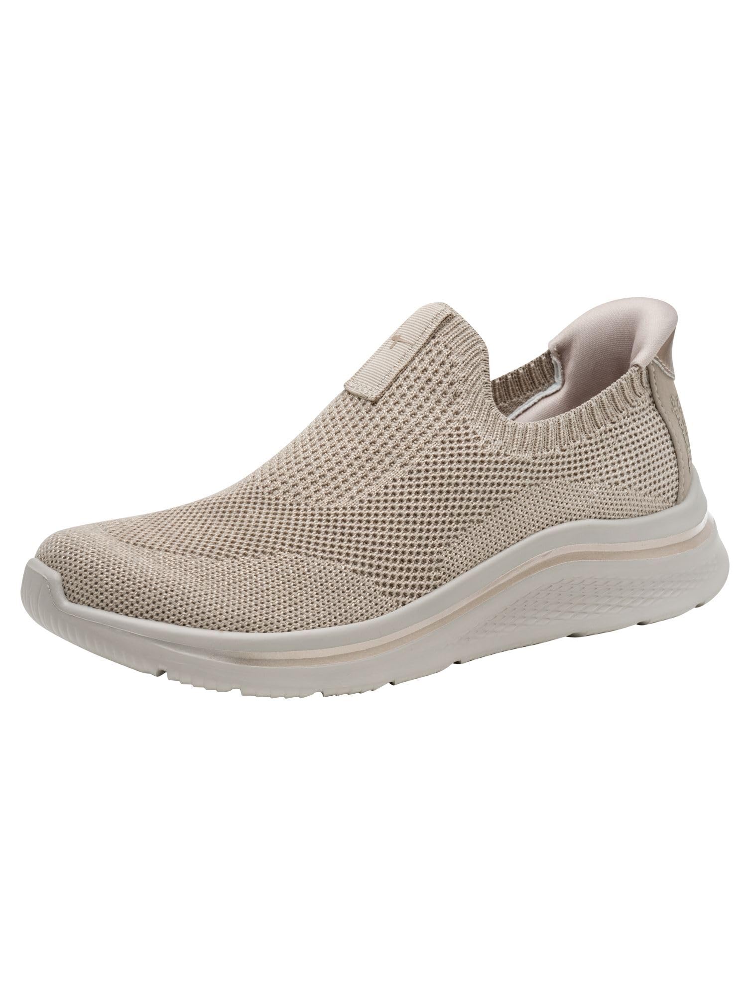 Tamaris Comfort Women's Slip On 8-84706-46 Trainers, Taupe, 38 EU