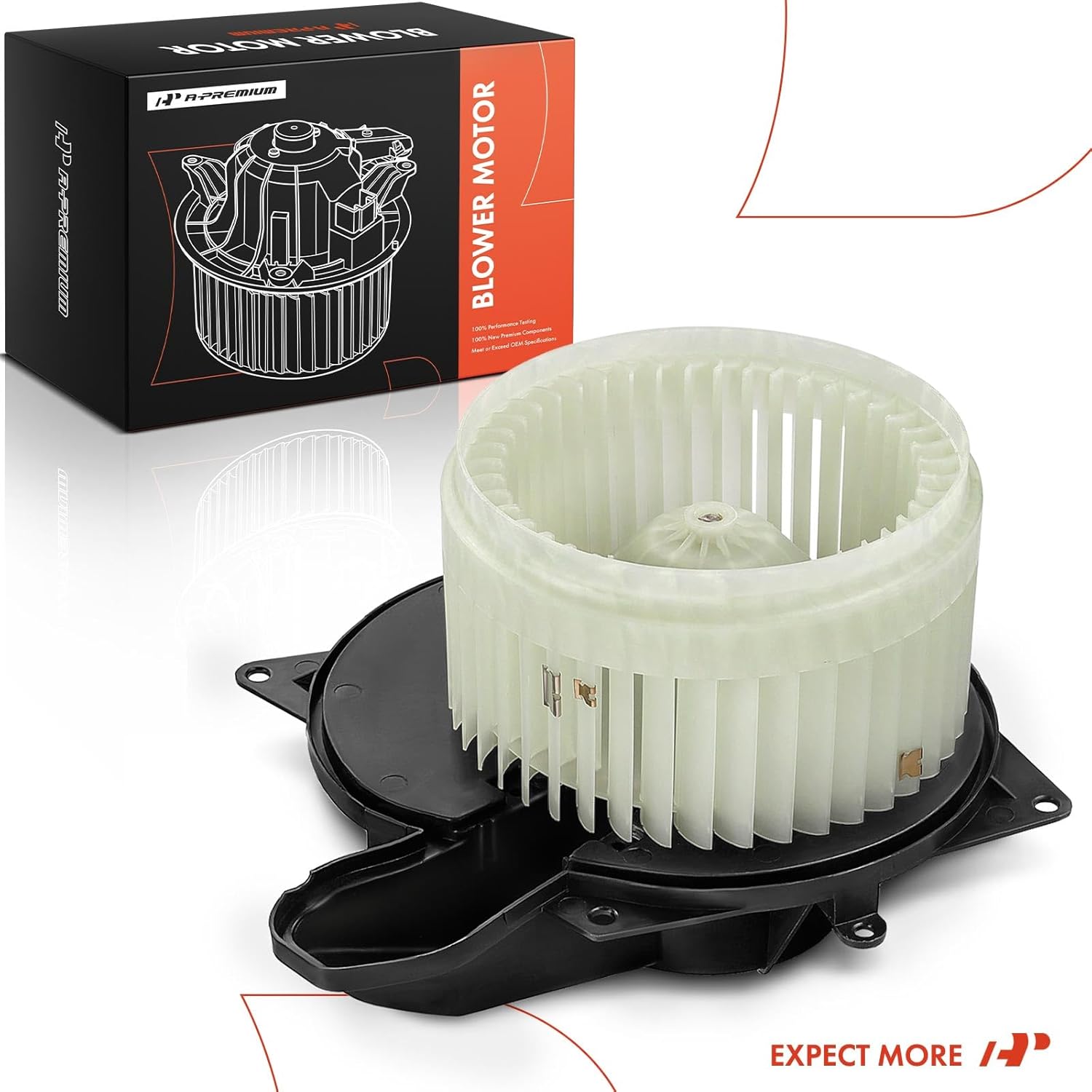 A-Premium Front HVAC Heater Blower Motor Compatible with Chrysler 300 2005-2007 & Dodge Charger 2006-2007, Magnum 2005-2007 - Replace# 5061091AB