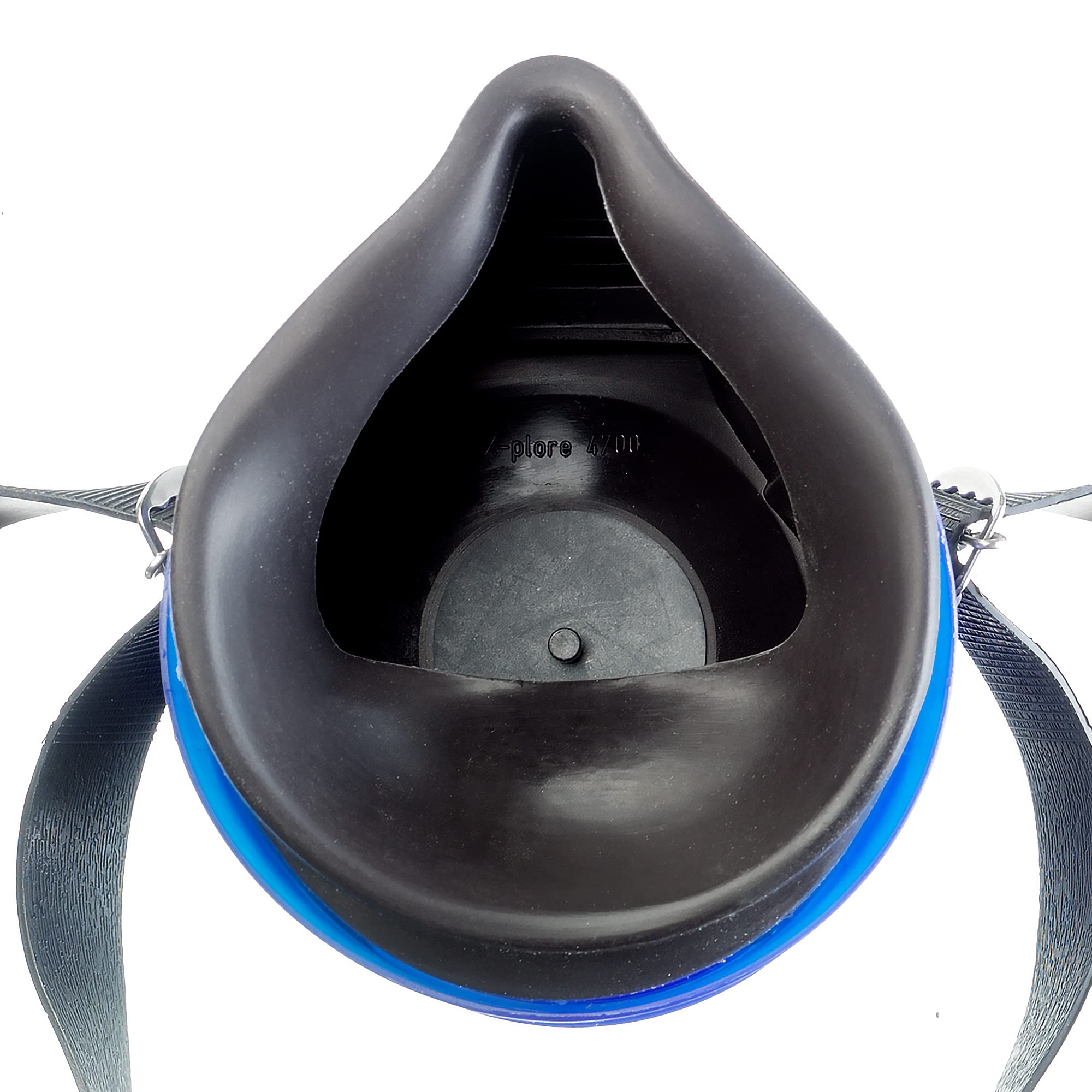 Dräger X-plore 4740 Demi-masque en silicone | Taille S/M | Masque de protection respiratoire réutilisable pour une utilisation avec des filtres filetés Rd40 interchangeables