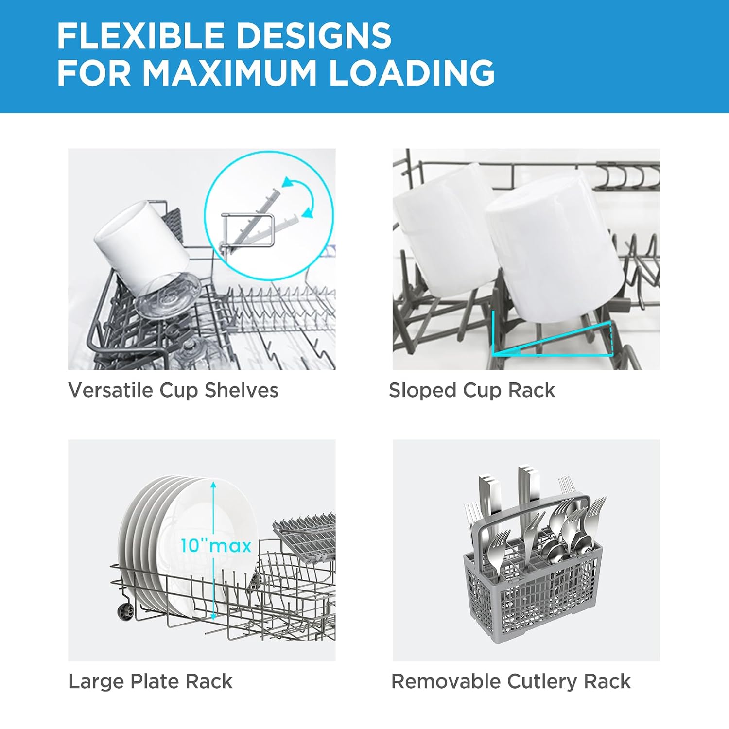 Portable, 6 Place Settings, Energy Star - Image 7