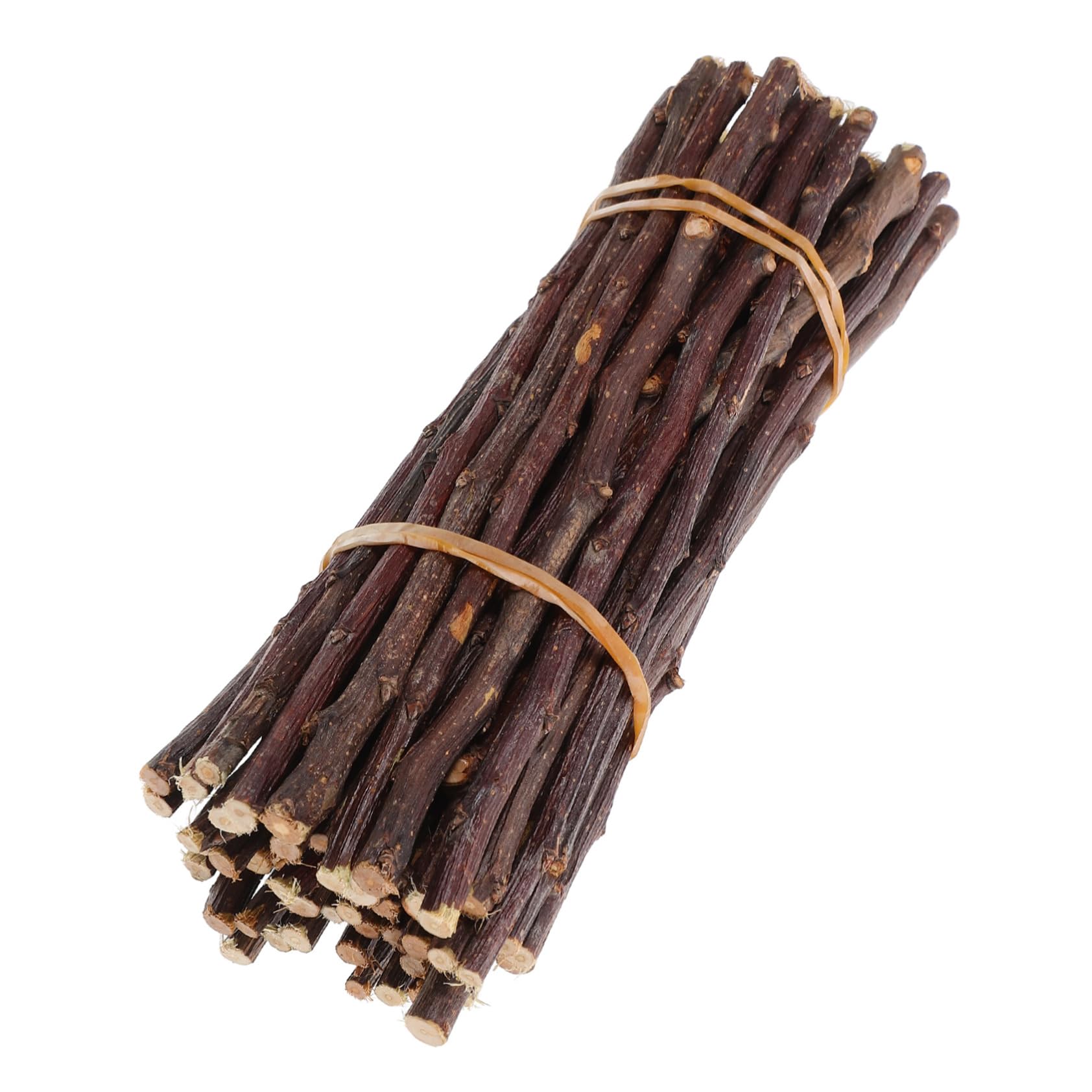 Operitacx 50pcs Log Section Birch Twigs and Branches for Vases Craft Twigs Sticks DIY Tree Branches Macrame Dowel Rods Twigs for Crafts Large Craft Sticks Birch Tree Branches Wood Brown
