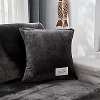 Vista 15 de Funda universal resistente al desgaste, fundas de terciopelo grueso extra grande, fundas antideslizantes separadas para sofá de 4 cojines, fundas