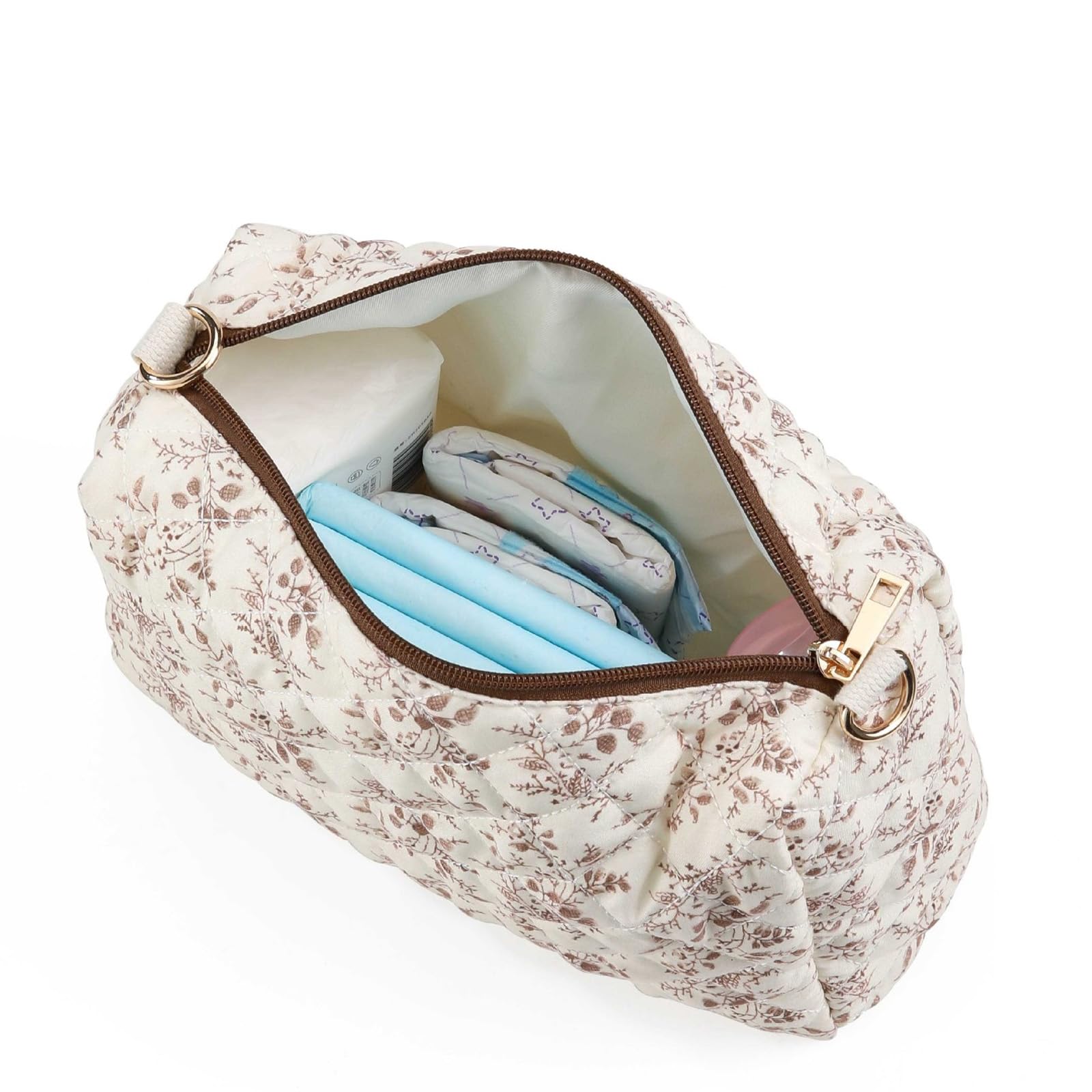Sac à suspendre pour poussette de bébé - Design matelassé - Multifonctionnel - Grande capacité