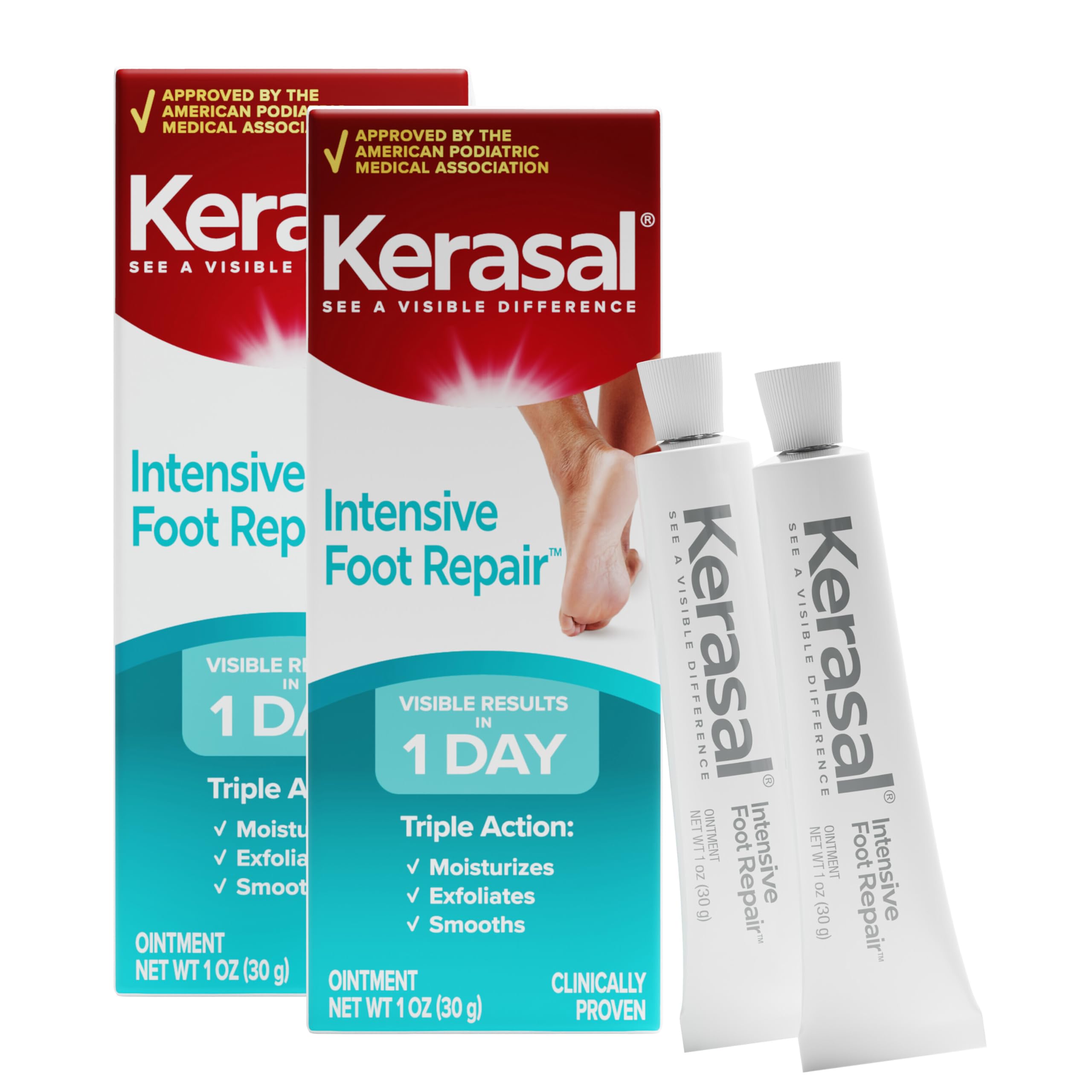 Amazon.com: Kerasal Intensive Foot Repair Skin Healing Ointment