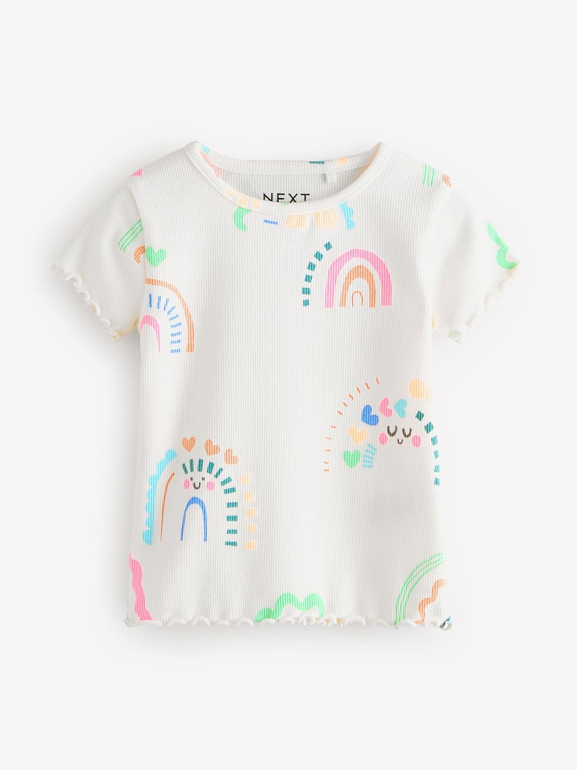 NEXT Girls Short Sleeve T-Shirts 5 Pack