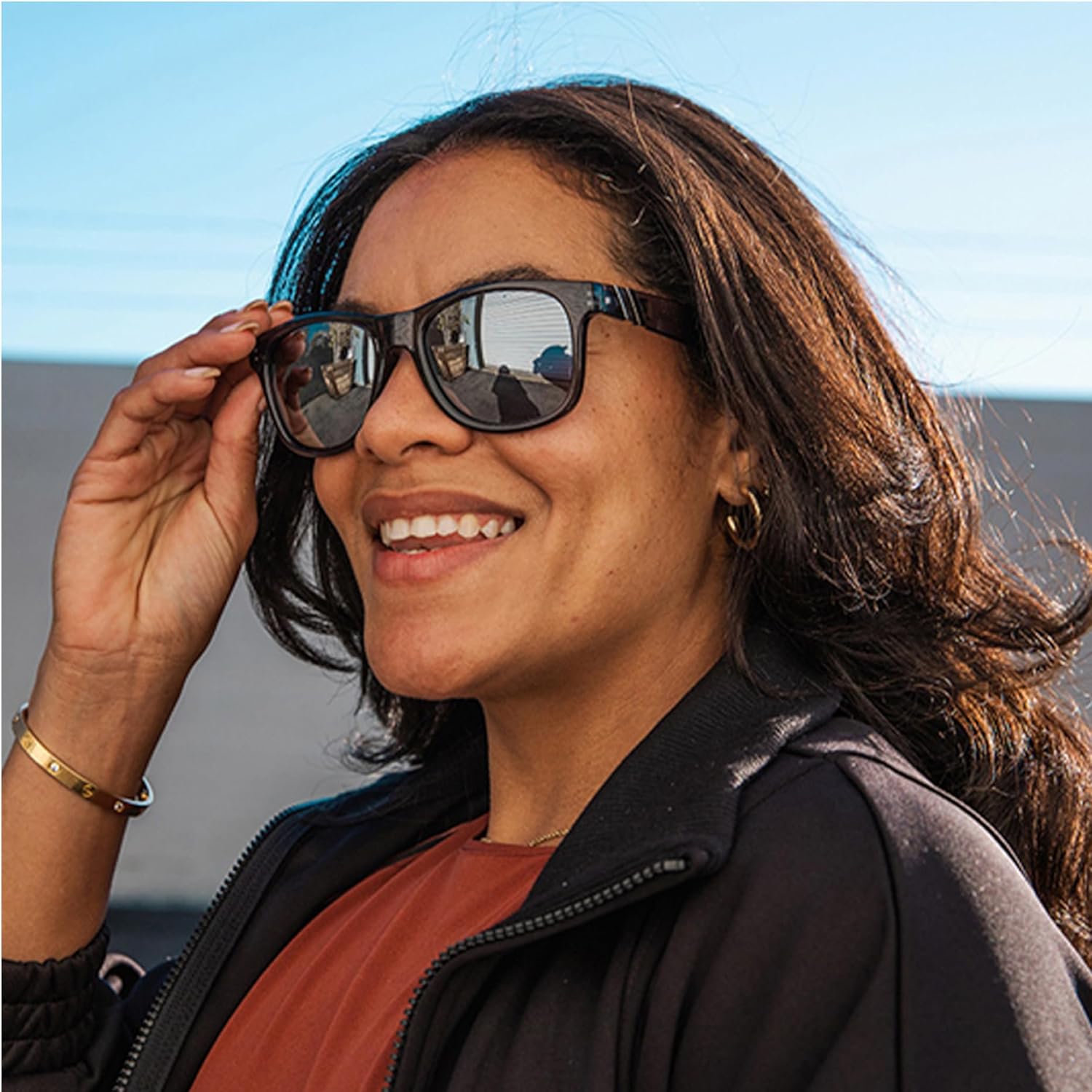 Blenders Eyewear M Class X2 – Polarized Sunglasses – Round Lens, Spring Loaded Hinge – 100% UV Protection – For Women - Image 6