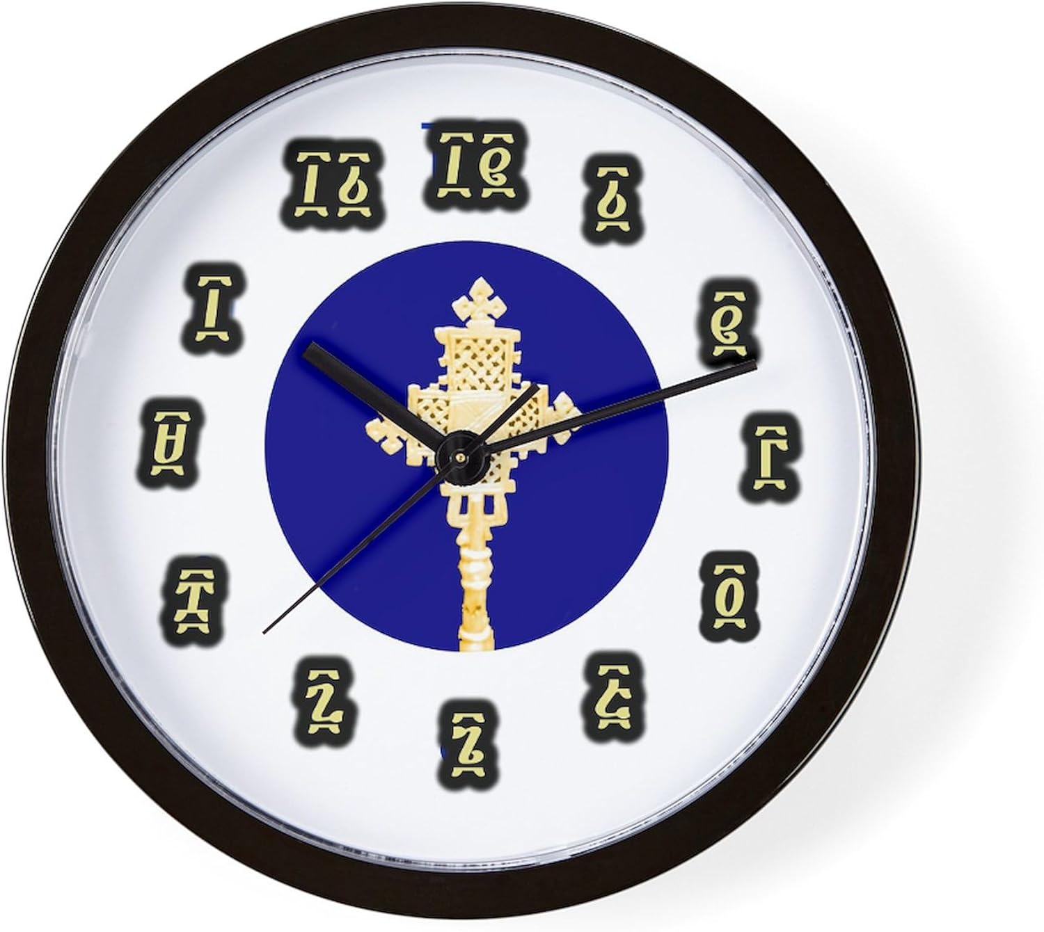 CafePress Ethiopian Orthodox 10" Wall Clock for Livingroom, Kitchen, or Office