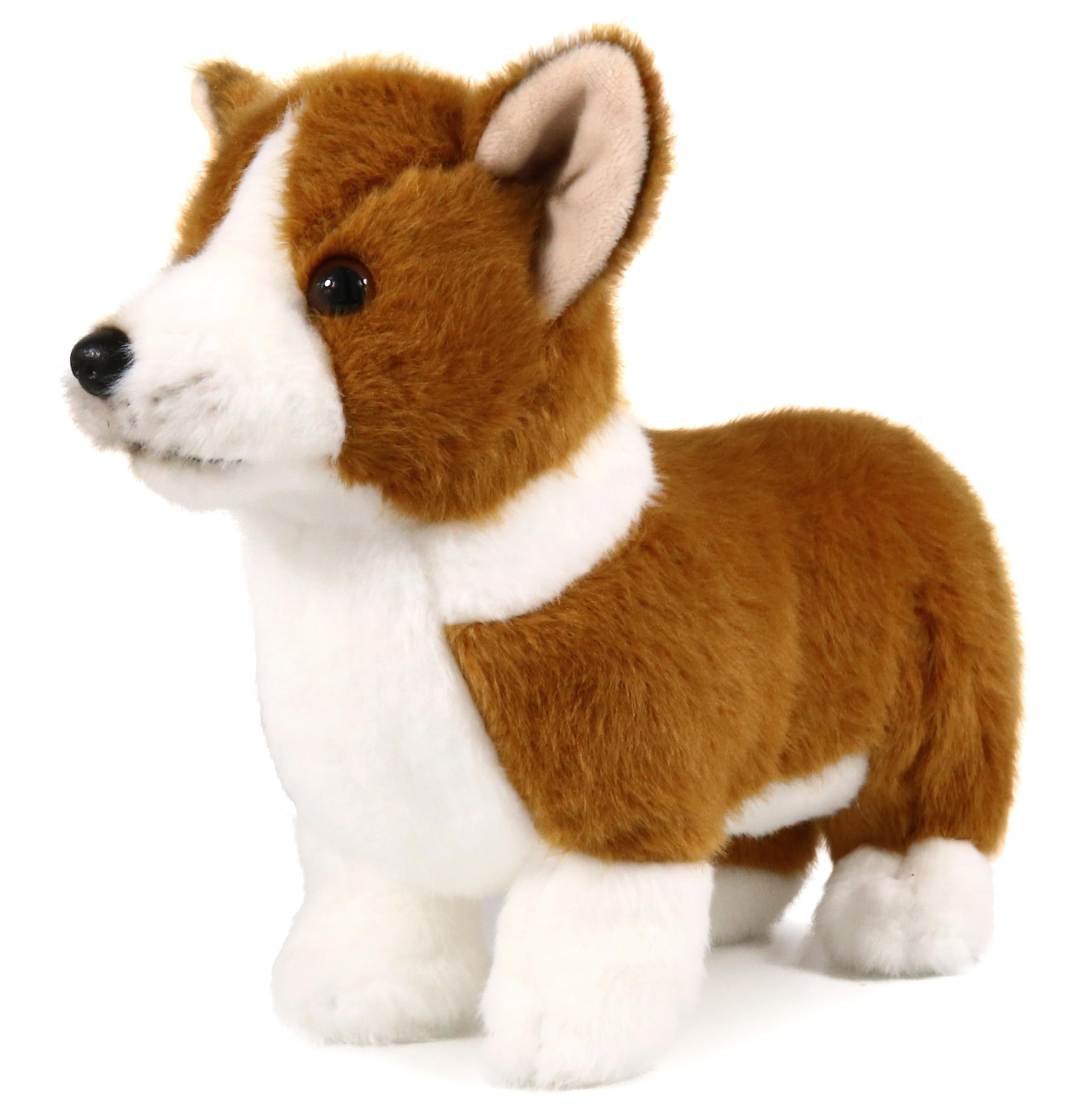 ICE KING BEAR Corgi Dog Plush Stuffed Animal Toy 22cm Length, Brown, 7.5 inches - Image 3