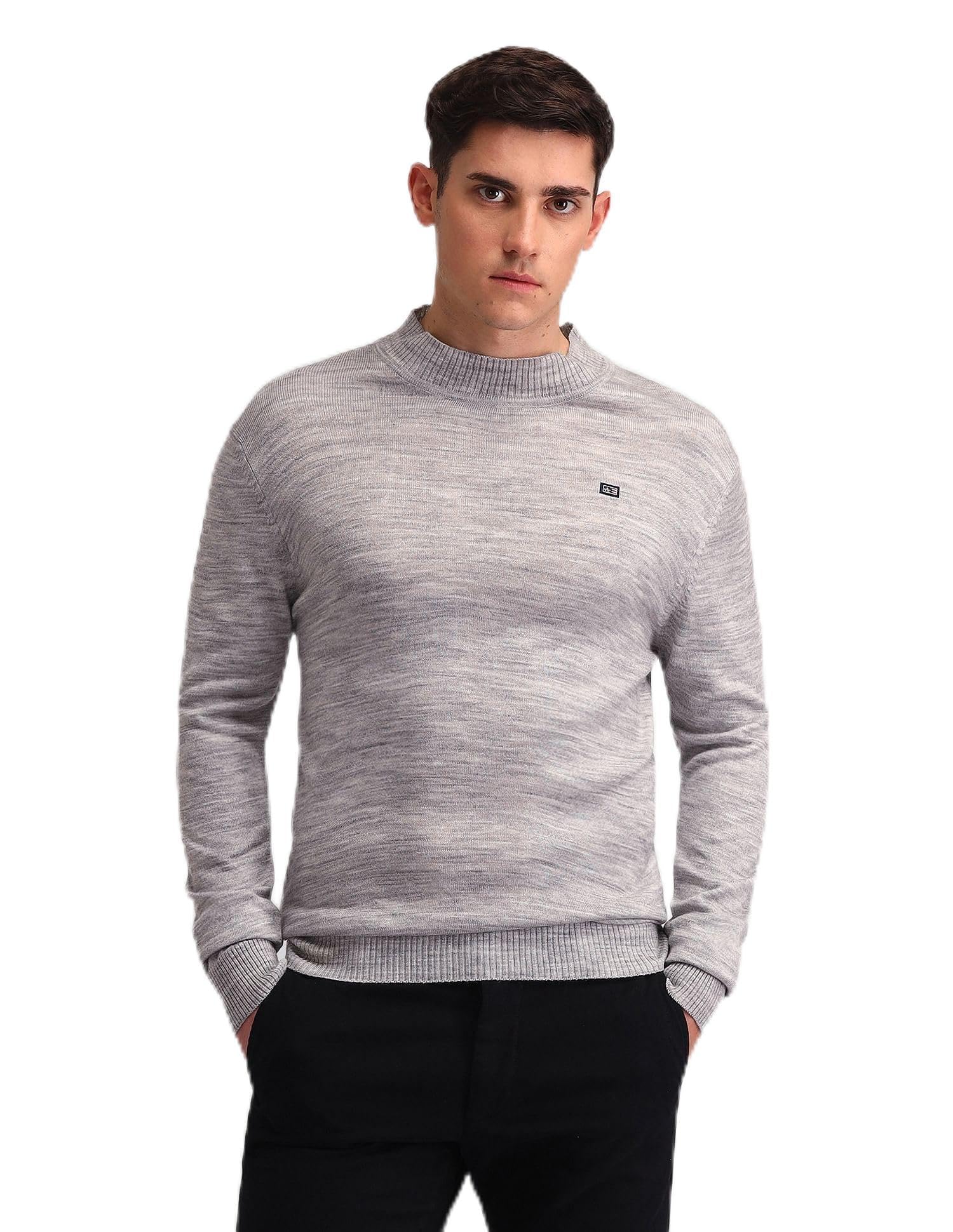 arrow sports Men's Cotton Blend Casual Pullover Sweater-picture-45