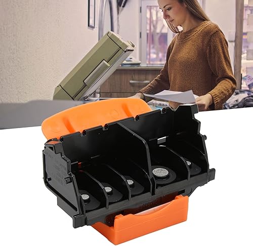 Miniatura 3 de Hztyyier Reemplazo del cabezal de impresión, solo negro cabezal de impresión ABS piezas accesorios para QY6 0082 MG5480 IP7280 MG6480 MG5580 5680