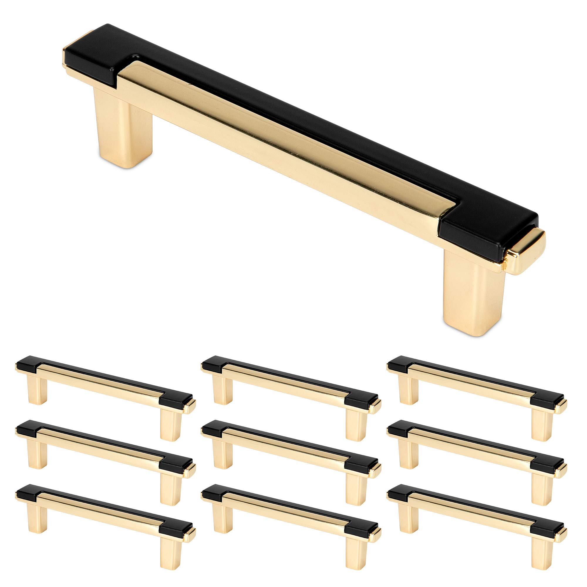 Buy WELLOCKS Handles Solid Pulls 10 Pack 3.8” Hole Centers