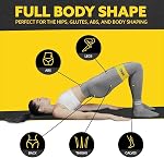 Bandes de résistance au tissu pour travailler dehors – Bandes de bottes pour les femmes et les hommes – Ensemble d'exercices pour jambes et colles – Bandes de fitness