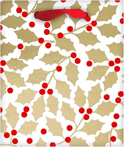 Jillson Roberts - Bolsas de regalo de Navidad medianas (6 unidades)