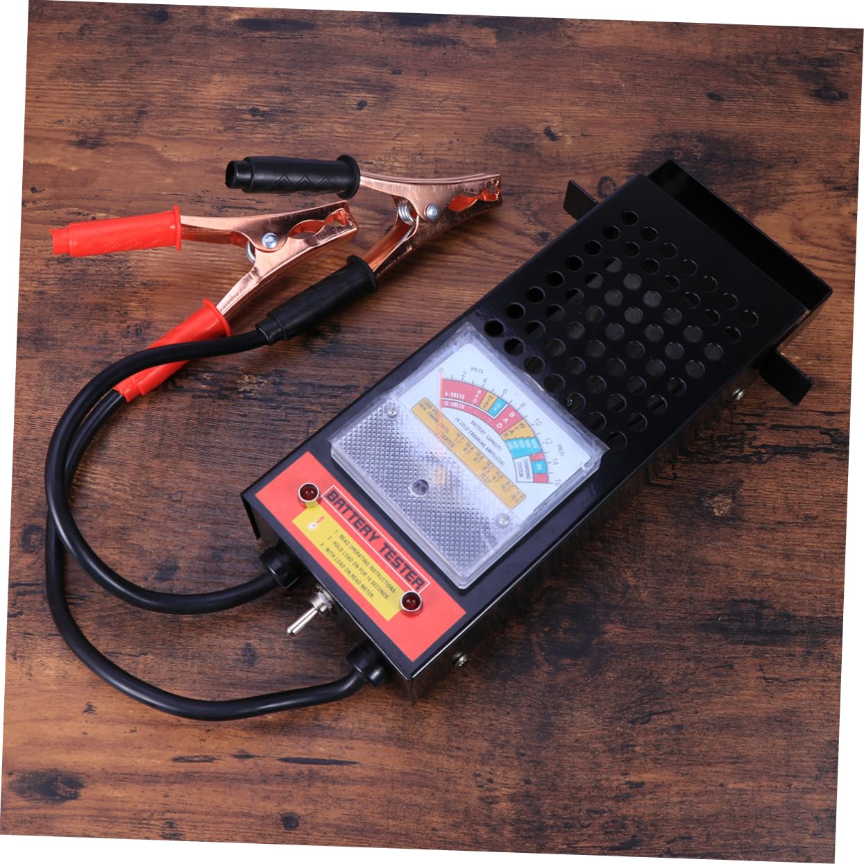 Testeur de Batterie 6-12v 100 Ampères pour Voiture, Diagnostic