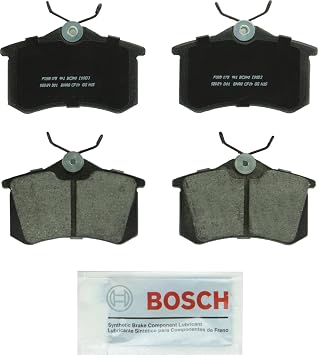 BOSCH BC340 QuietCast Premium Ceramic Disc Brake Pad Set - Rear