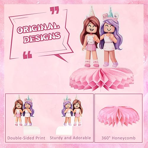 Miniatura 4 de 9 piezas de bloques de robot, caja de arena, centro de mesa de panal de abeja para niños, adolescentes, niñas, niños, nueve diseños originales,