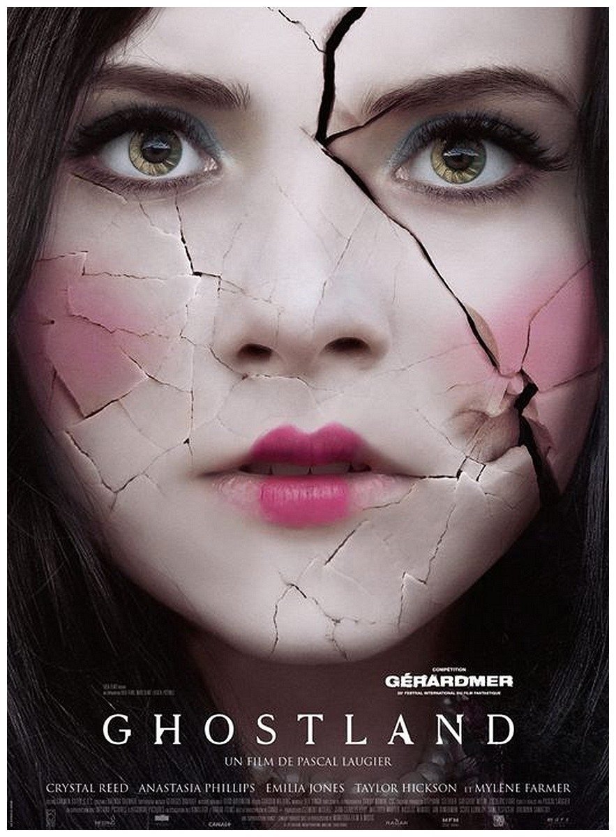 Ghostland - Poster cinematografico originale Roulee, formato grande (160 x 120) Mylène Farmer Pascal Laugier