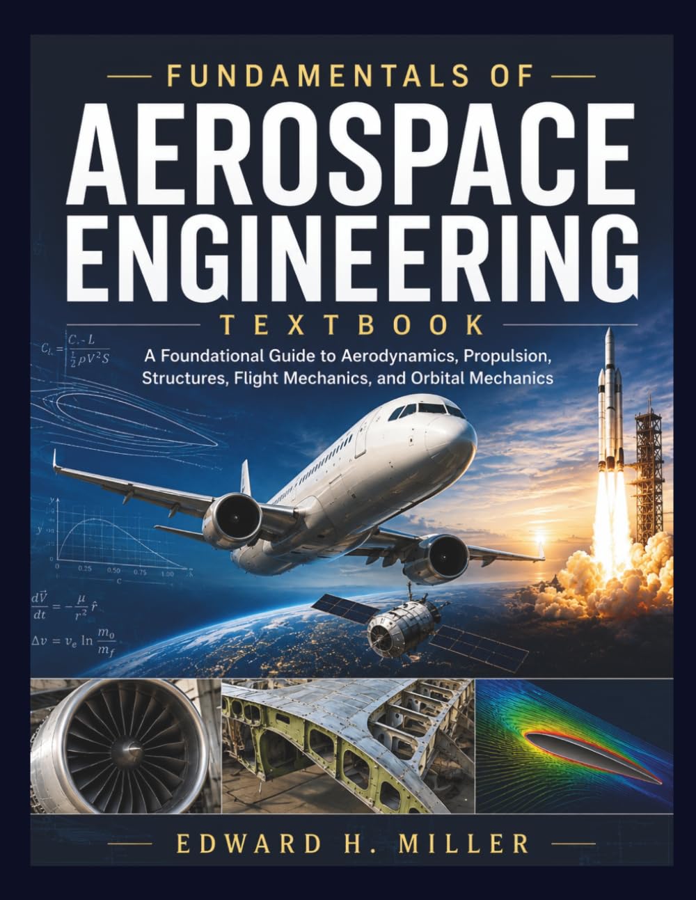 FUNDAMENTALS OF AEROSPACE ENGINEERING TEXTBOOK: A Foundational Guide to Aerodynamics, Propulsion, Structures, Flight Mechanics, and Orbital Mechanics