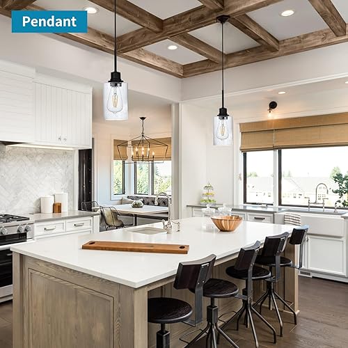 Miniatura 6 de Skelang Pantalla de cristal sin labios, cubierta de luz cilíndrica con apertura de ajuste, repuesto para candelabro, colgante, luz de tocador de