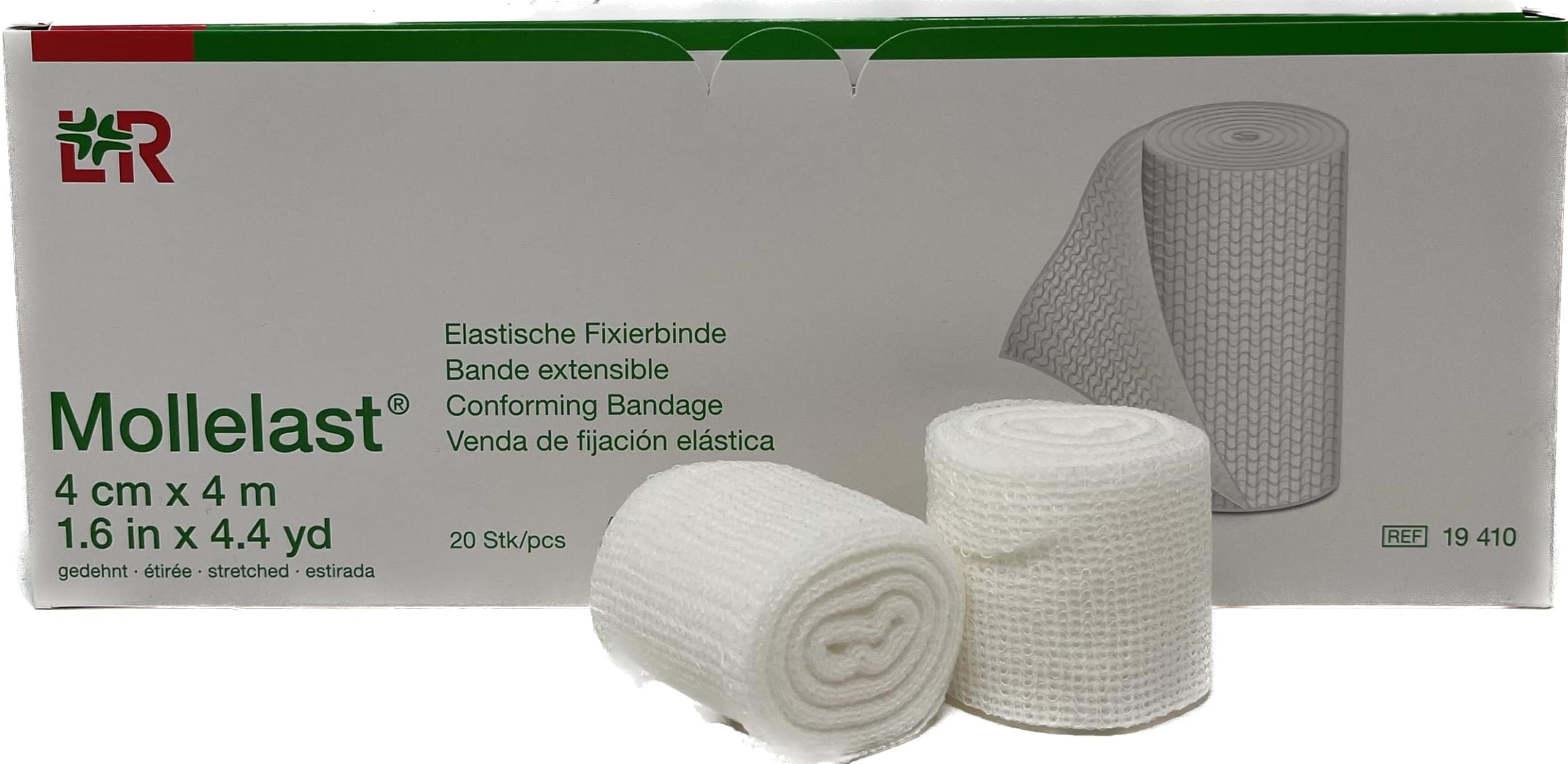 19410 bandage, 4 cm x 4 m (pack of 20)