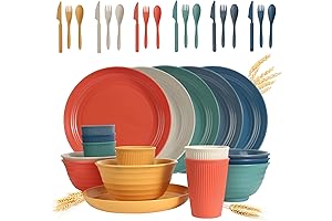 Unbreakable Wheat Straw Dinnerware Sets: The Future of Microwavable Dishes