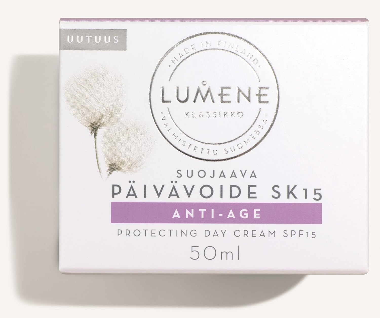 Lumene Klassikko [CLASSICS] Anti Age Protecting Day Cream SPF15 for all Skin Types 50 ml / 1.7 Fl.Oz.