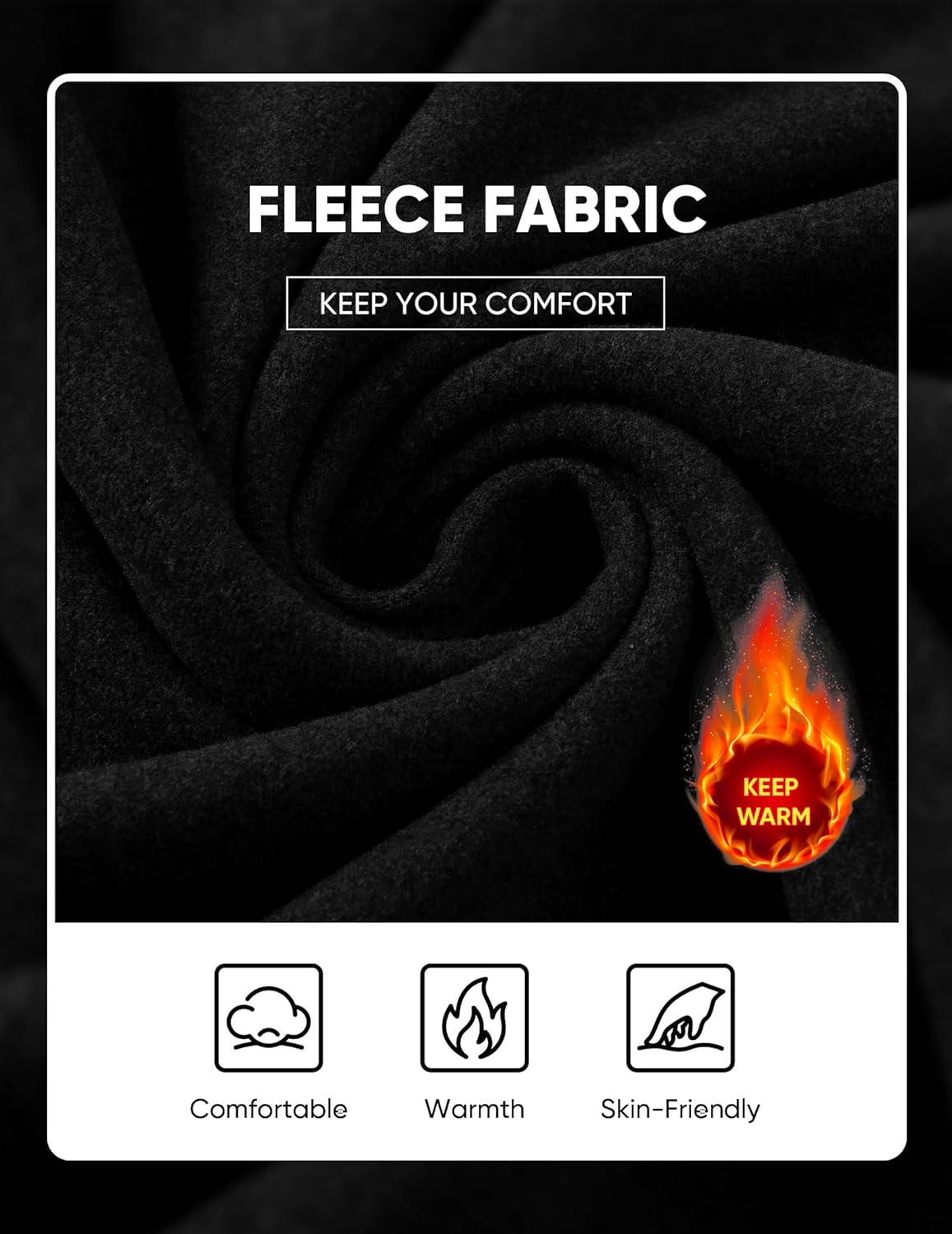 JMIERR Mens Fashion Hoodies Fleece Long Sleeve Athletic Sweatshirt Pullover T Shirts - Image 6