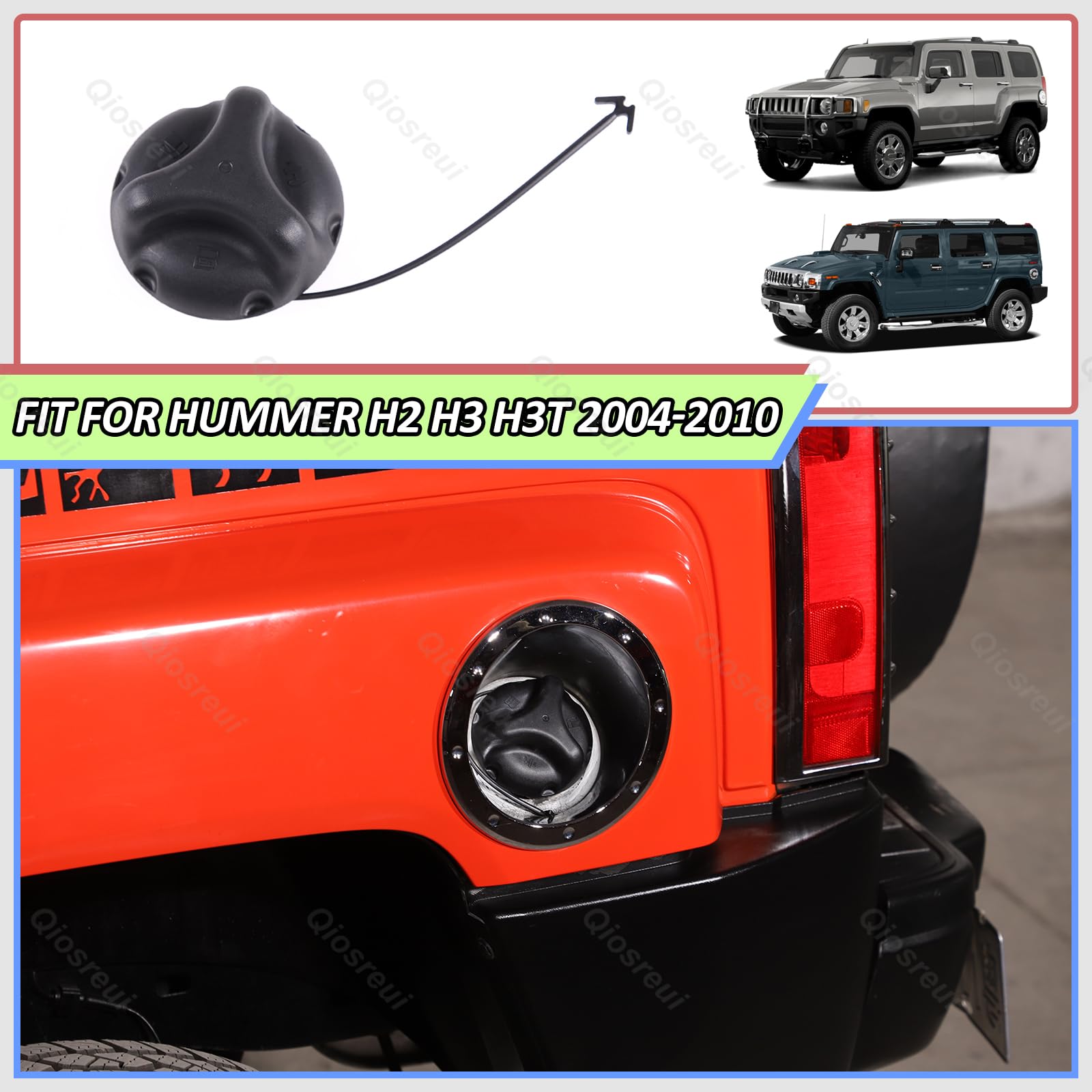 HUMMER H2 燃料キャップ クロームメッキ 開閉式 Amazon | クロム燃料ドアロックビレットアルミニウムガスタンク