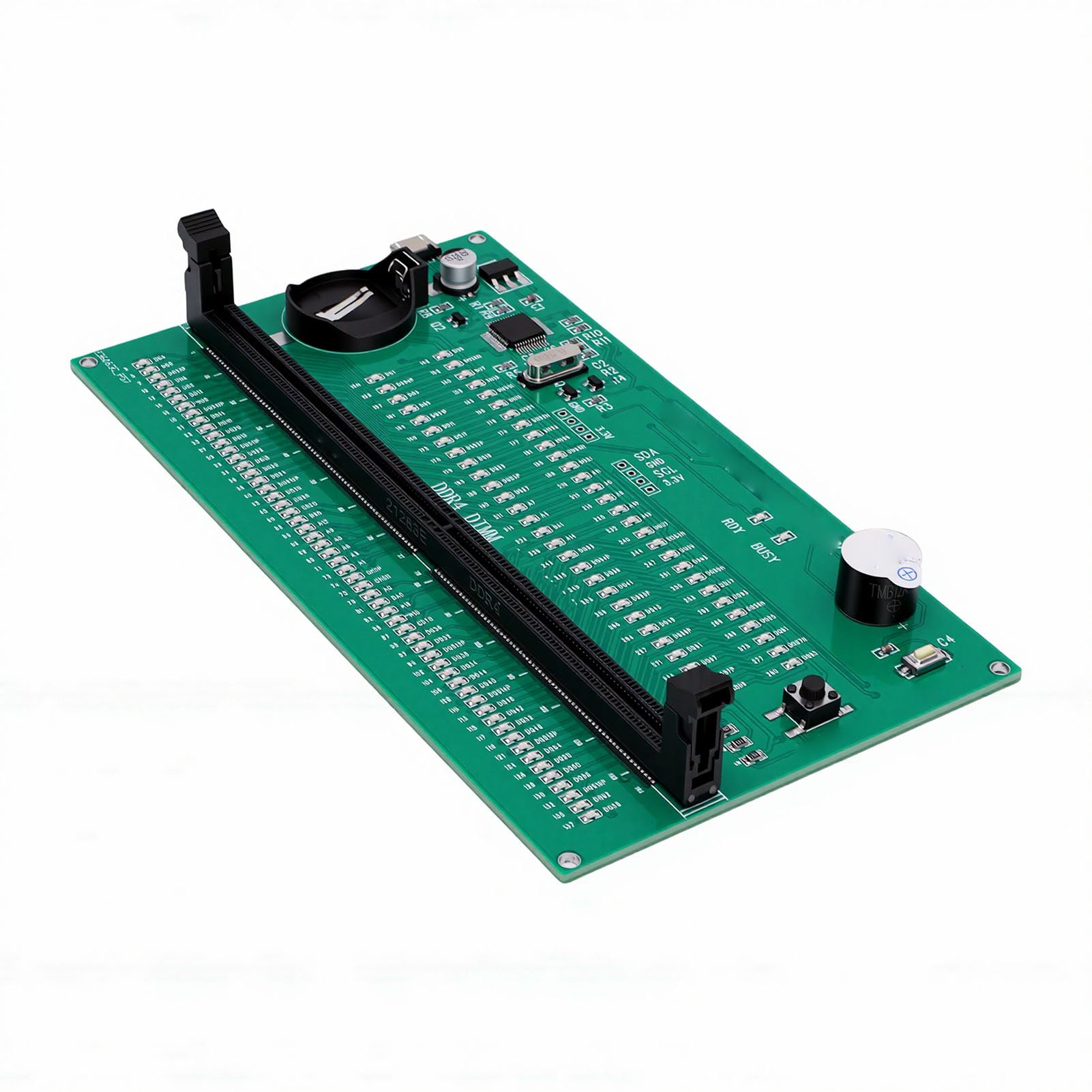 Fafeicy DDR4-RAM-Speichertesterkarte mit SPD-Burning-Diagnoseanalysator