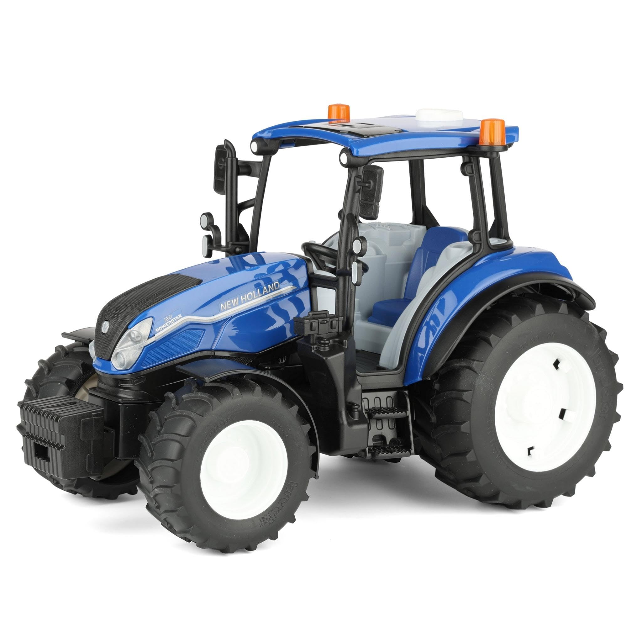 Amazon.com: Bruder 09860 New Holland Powerstar T5.120 : Toys & Games