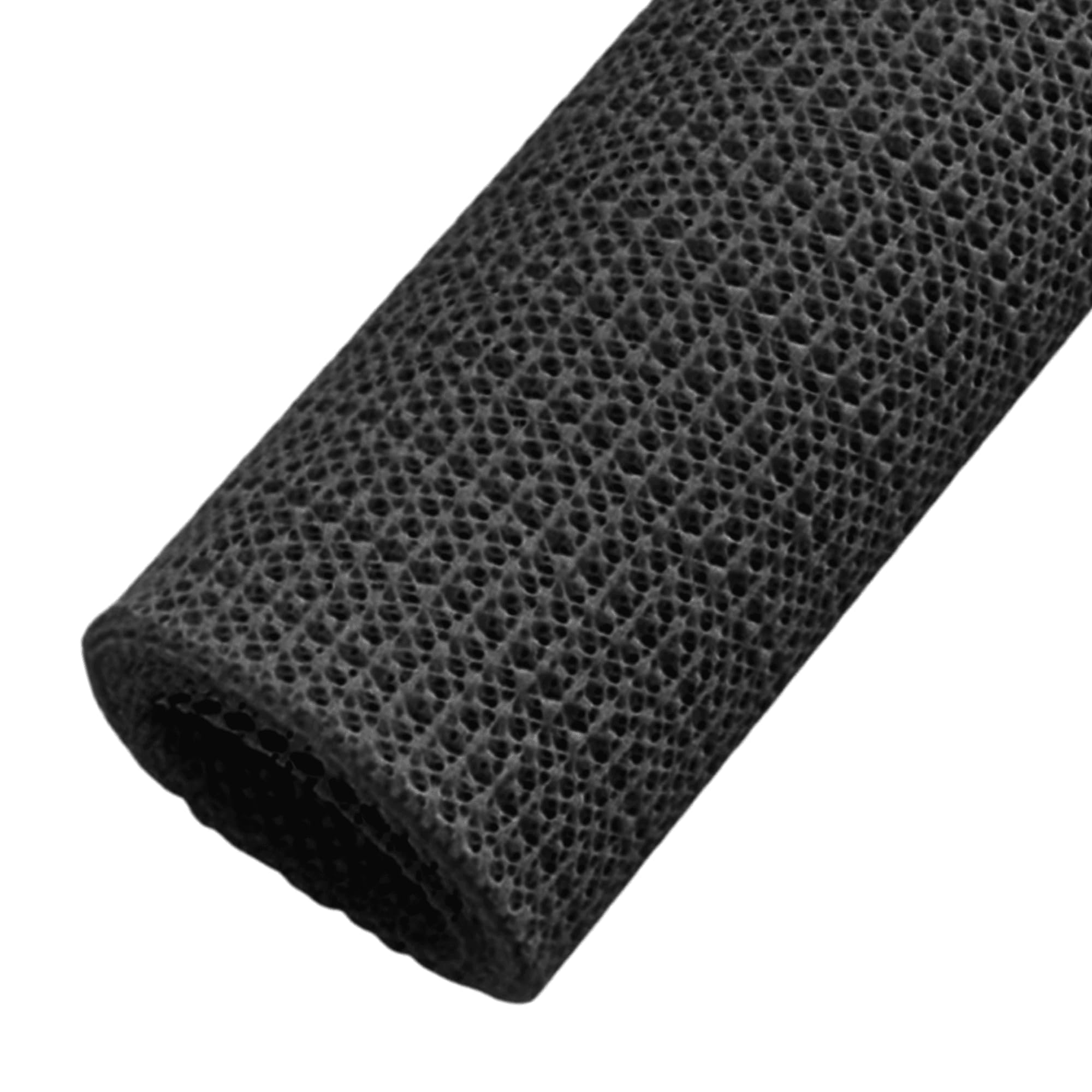 Alfombrilla antideslizante para cajones estantes y bandeja de PVC negro 95x198